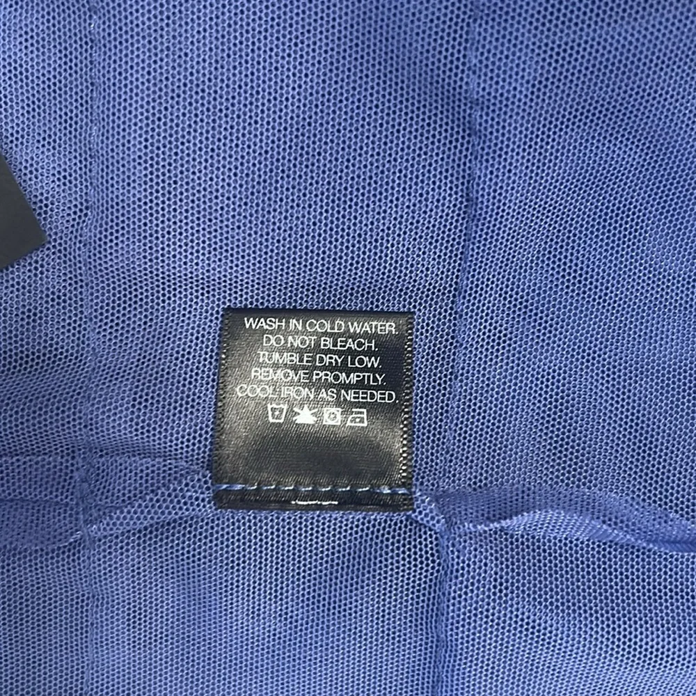 Norma Kamali Ruffle Skort in Blue - Picture 8 of 10